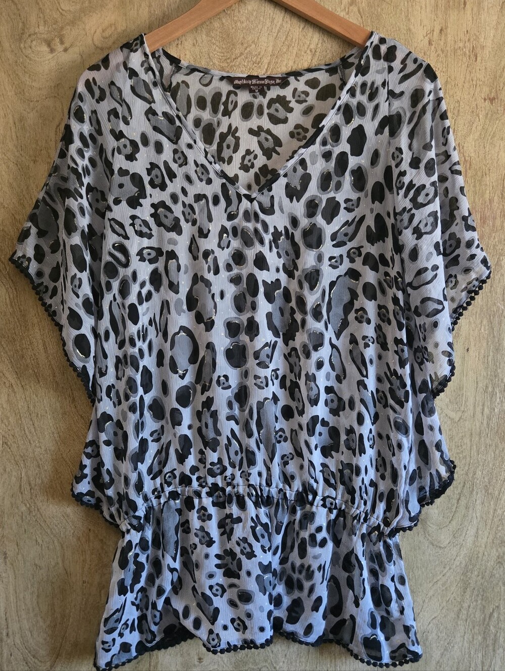 Mushka By Sienna Rose Leopard Print Top